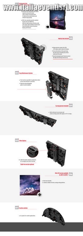 ledwall curvabile